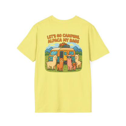 Let's Go Camping, Alpaca My Bags RV Tee