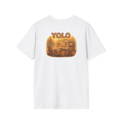 YOLO – The “You Only Lounge Once” Travel Trailer Camping Tee