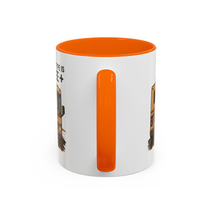 My Blood Type is Coffee+ RV Coffee Mug