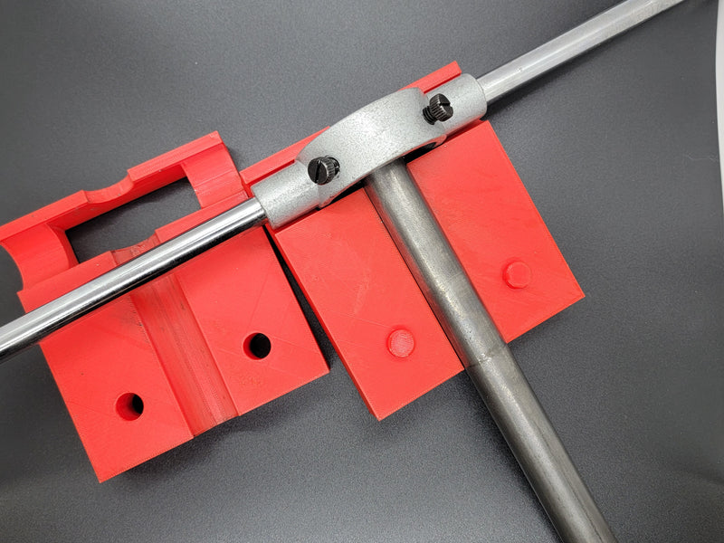 Tube threading jig and die holder
