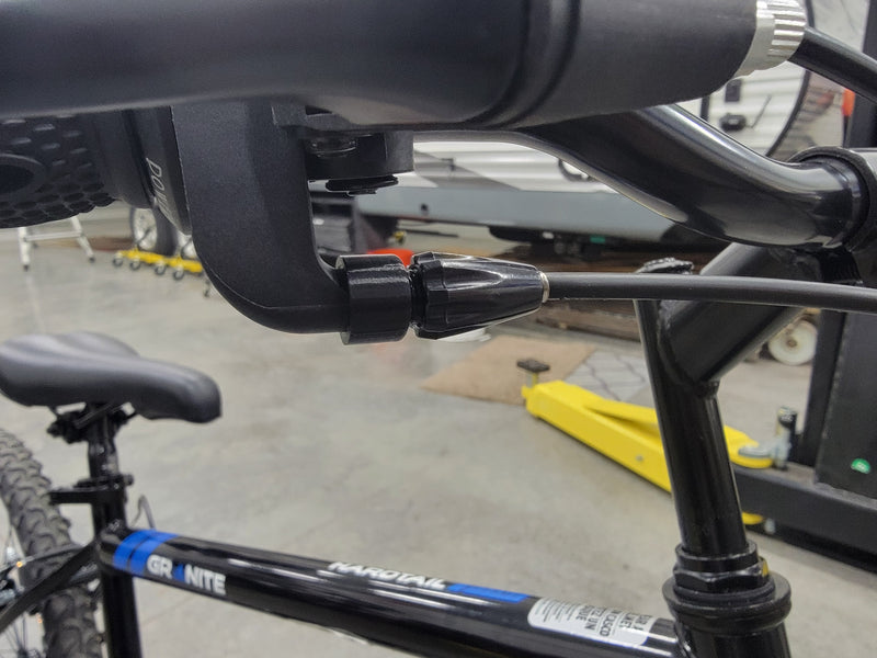 Thread repair adapter for grip shift handle