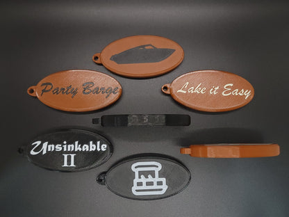 Custom Floating Keychain – 2 Pack | Chonky & Unsinkable (Probably)