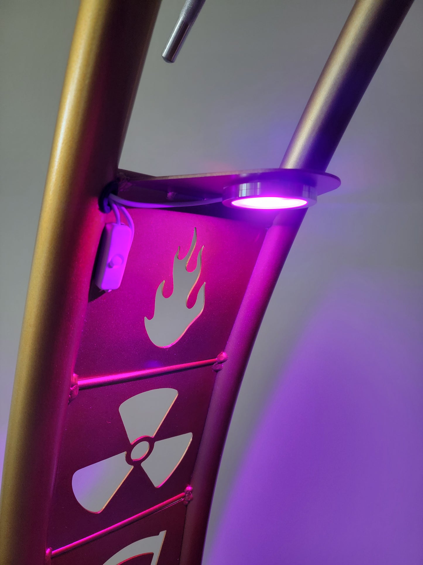 Custom Drum Module + Accessory Stand – Adjustable Mount, RGB Lighting, Personalized Panels