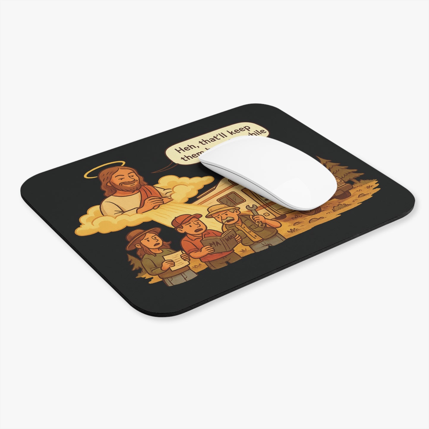 Divine Distraction – RV Breakdown Mousepad