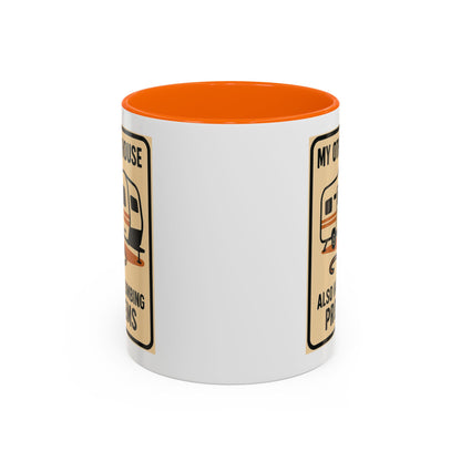 Plumbing Problems RV Mug – Funny Camper Life Gift for Trailer Trash Royalty