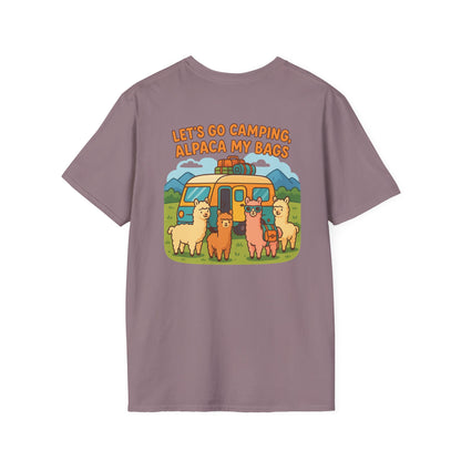 Let's Go Camping, Alpaca My Bags RV Tee