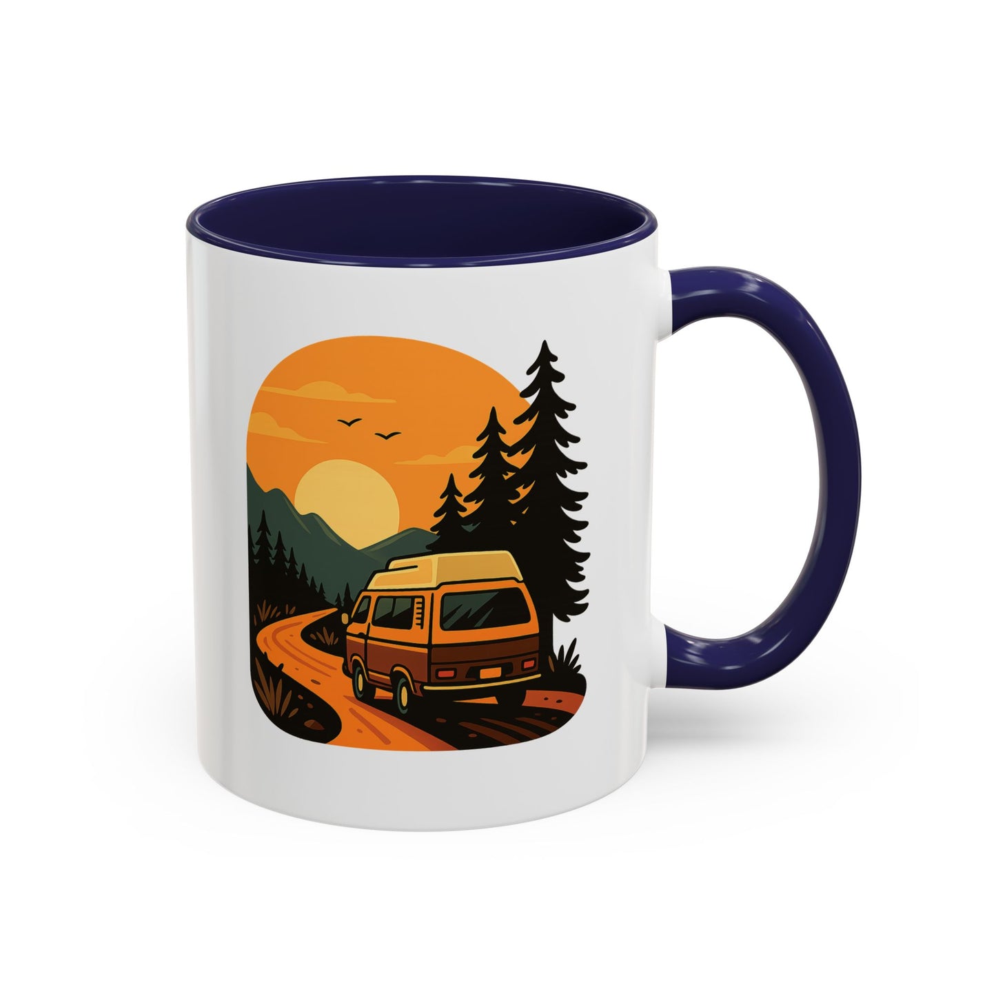Sunset Road Trip Van Mug