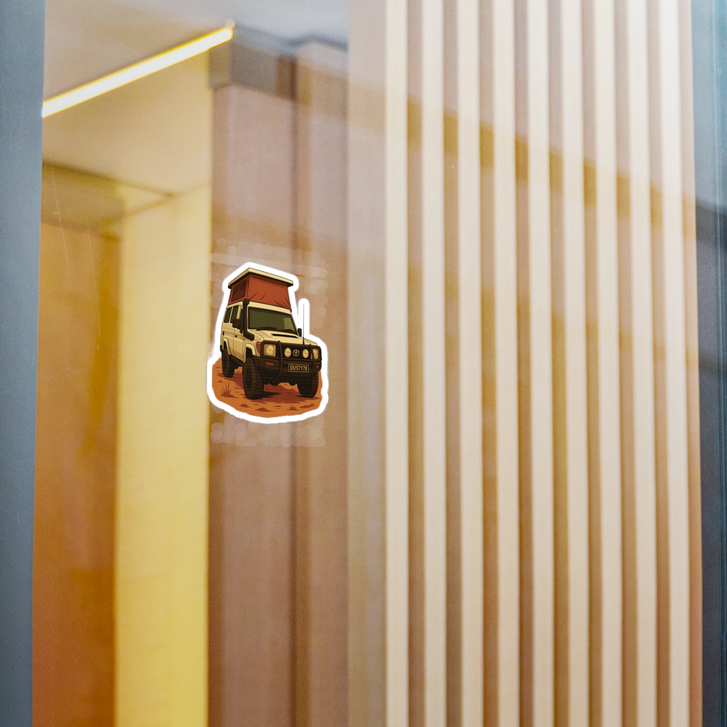 The Backpacker’s Passport “Dusty78” Troopy Adventure Rig Sticker