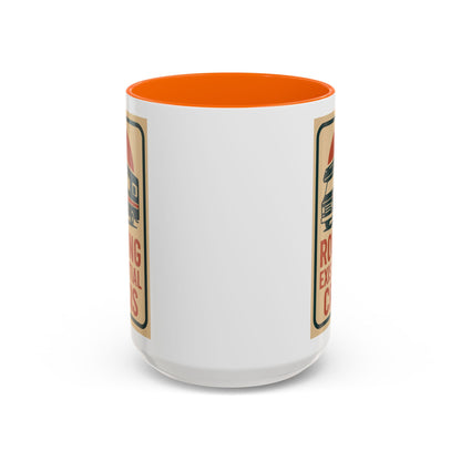 Rolling Existential Crisis RV Mug – Retro Camper Life Humor for Nomads, Vanlifers, and Burnt-Out Travelers
