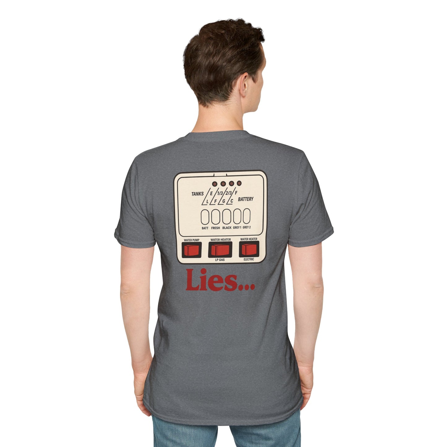 Lies – RV Tank Monitor Tee
