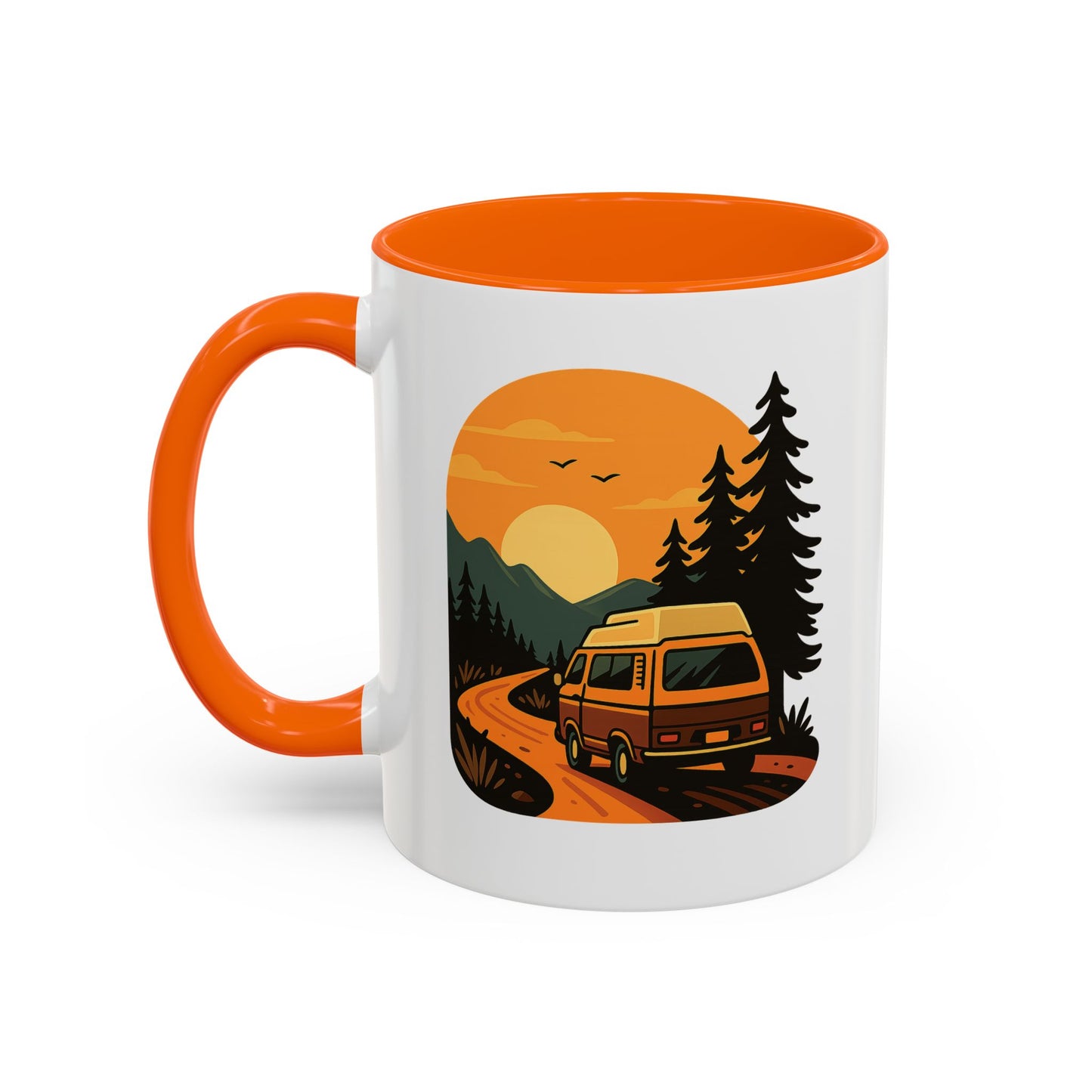 Sunset Road Trip Van Mug