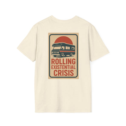 Rolling Existential Crisis – Retro RV Humor Tee