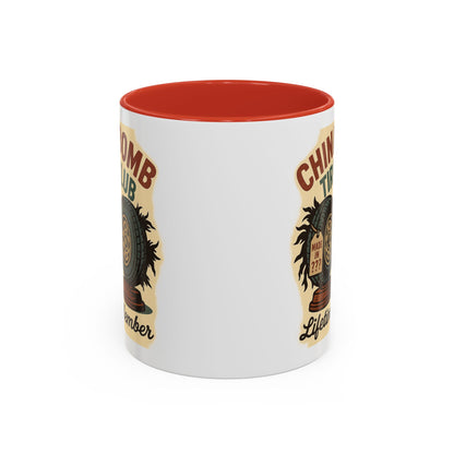 China Bomb Tire Club – “Lifetime Member” RV and Trailer Mug