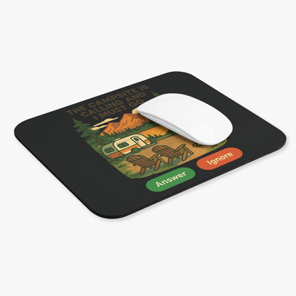 The Campsite Is Calling – Adventure Awaits Mousepad