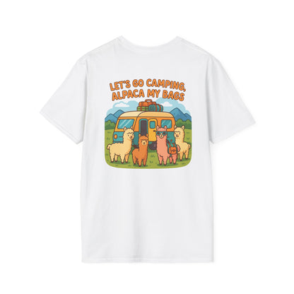 Let's Go Camping, Alpaca My Bags RV Tee