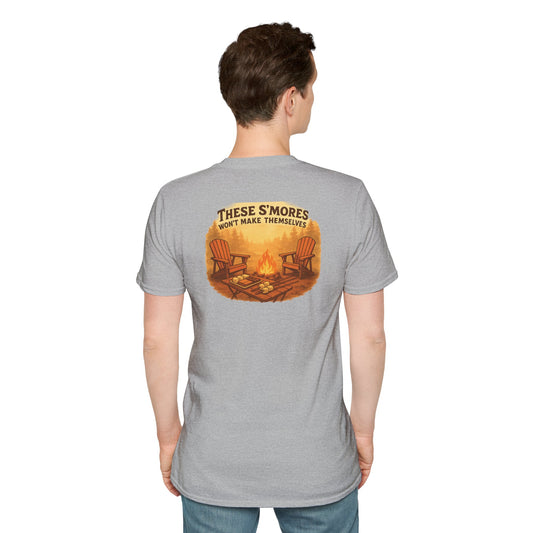 These S’mores Won’t Make Themselves – Campfire RV Tee