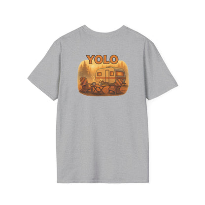 YOLO – The “You Only Lounge Once” Travel Trailer Camping Tee