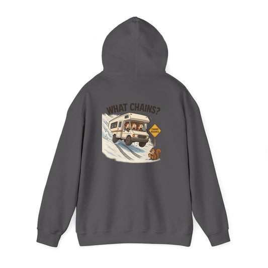 What Chains? – Winter RV Panic Hoodie