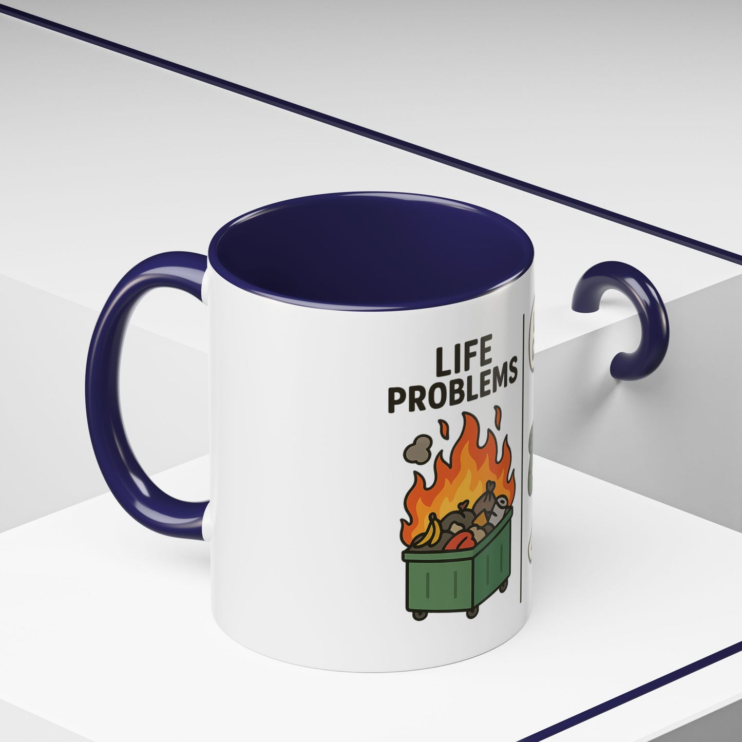 Life Problems? Let's Go Camping! Coffee Mug