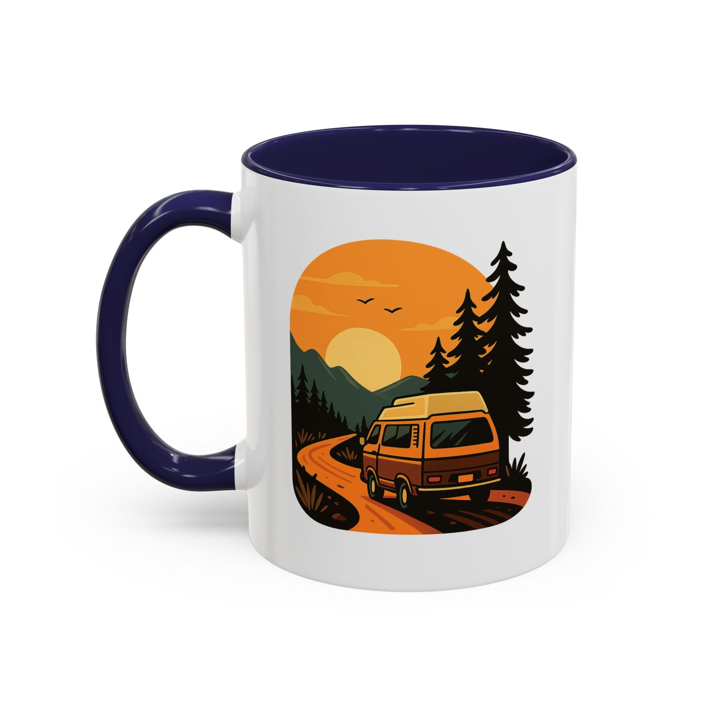 Sunset Road Trip Van Mug