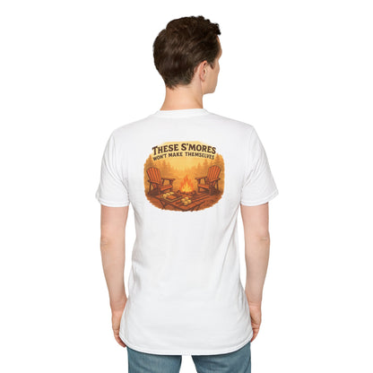 These S’mores Won’t Make Themselves – Campfire RV Tee