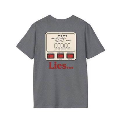 Lies – RV Tank Monitor Tee