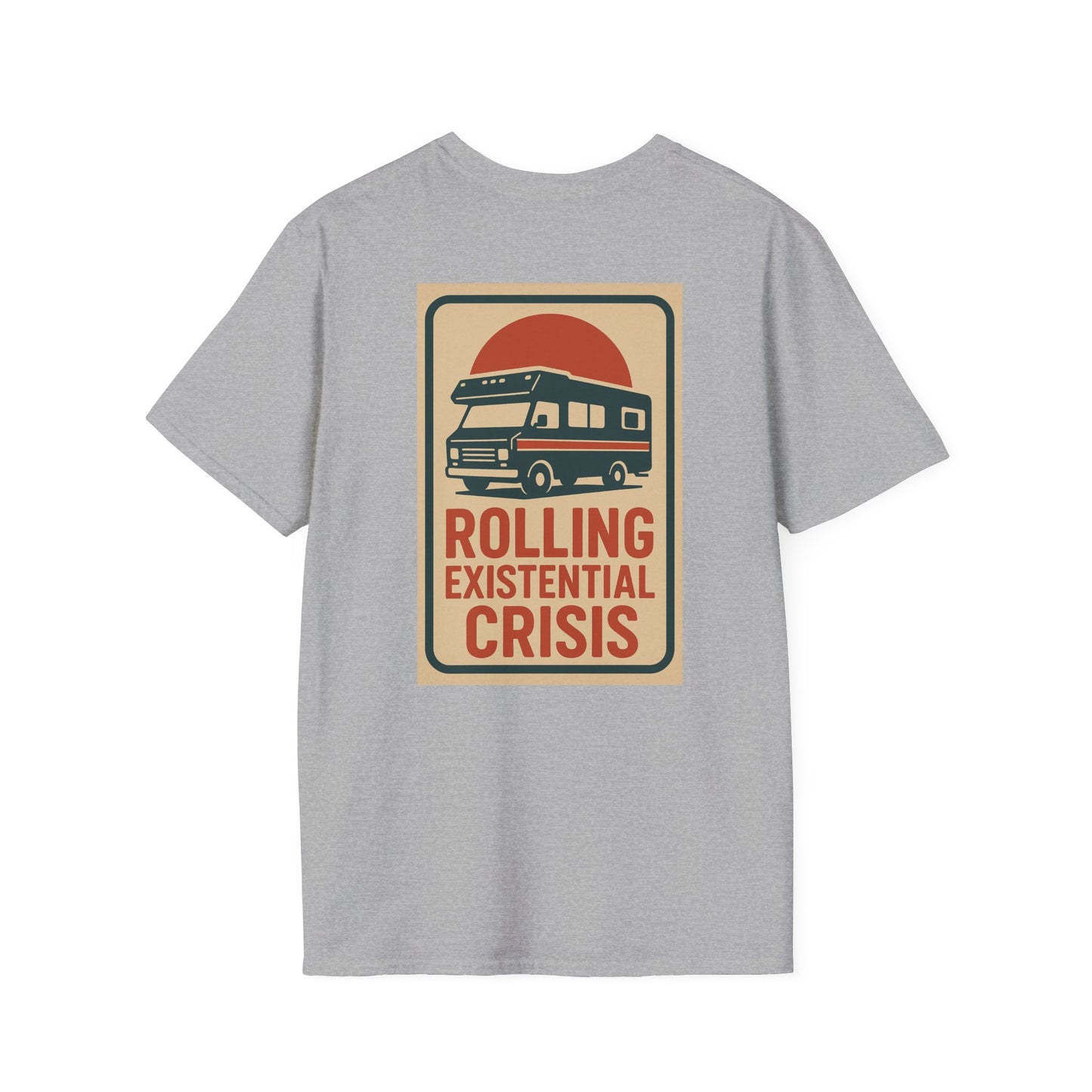 Rolling Existential Crisis – Retro RV Humor Tee