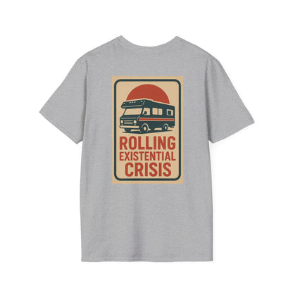 Rolling Existential Crisis – Retro RV Humor Tee