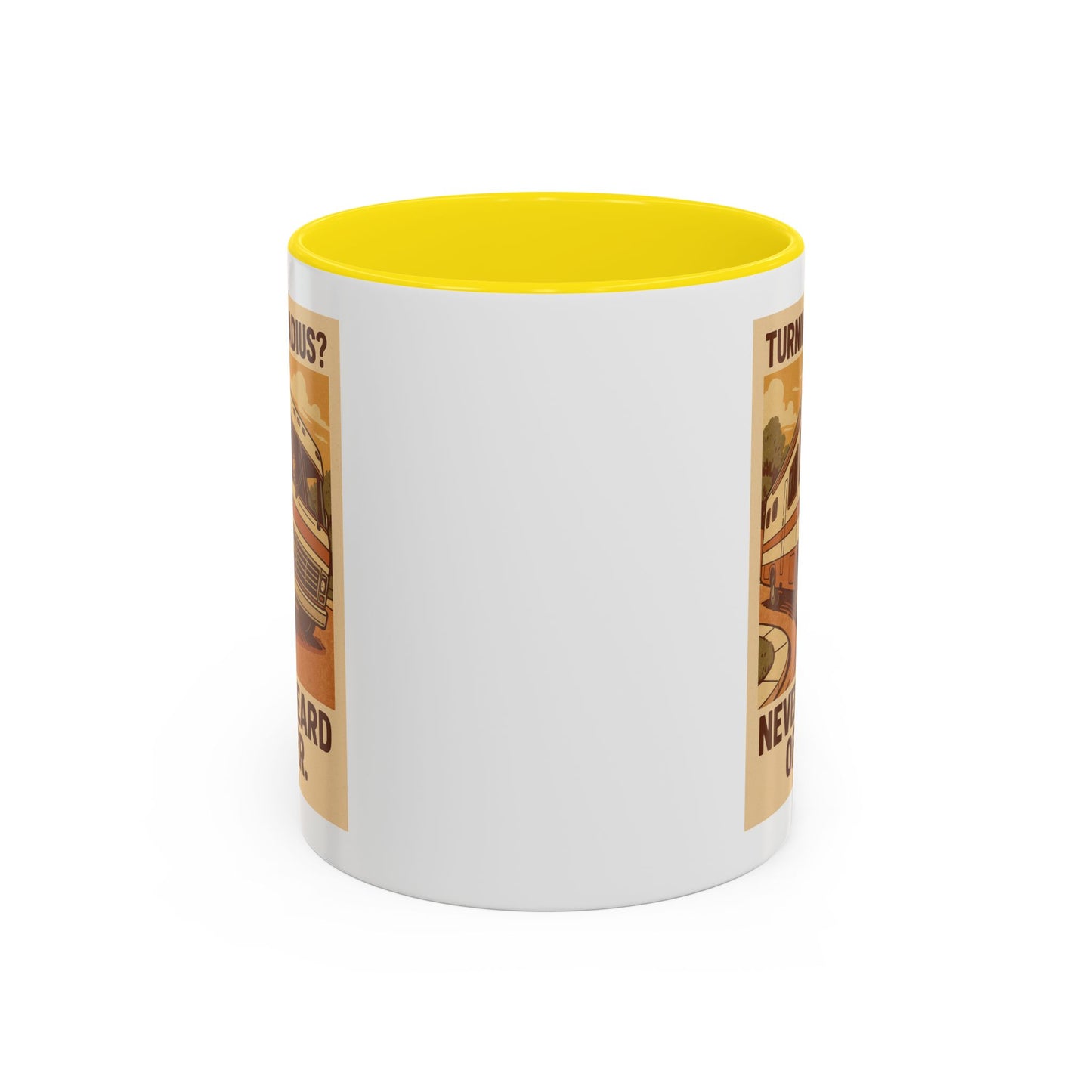 "Turning Radius? Never Heard of Her" – Class A RV Mug