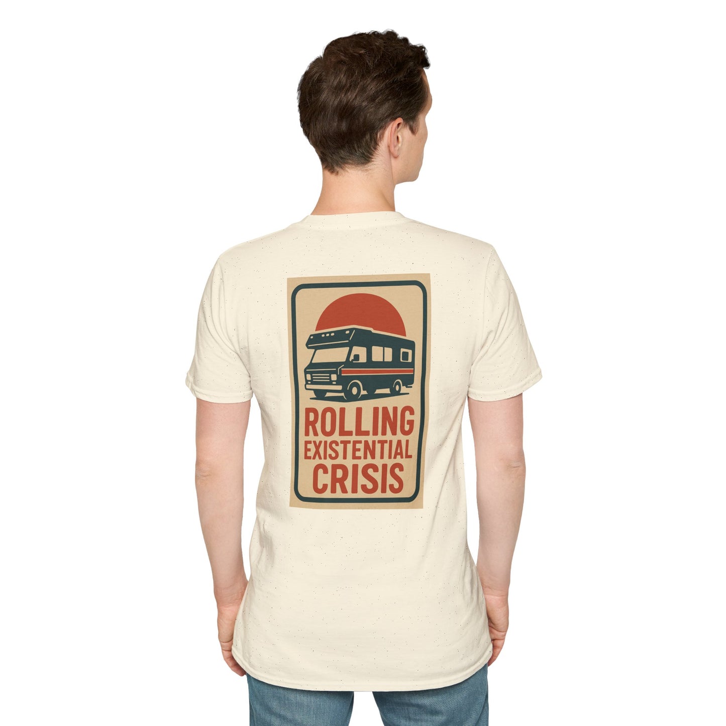 Rolling Existential Crisis – Retro RV Humor Tee
