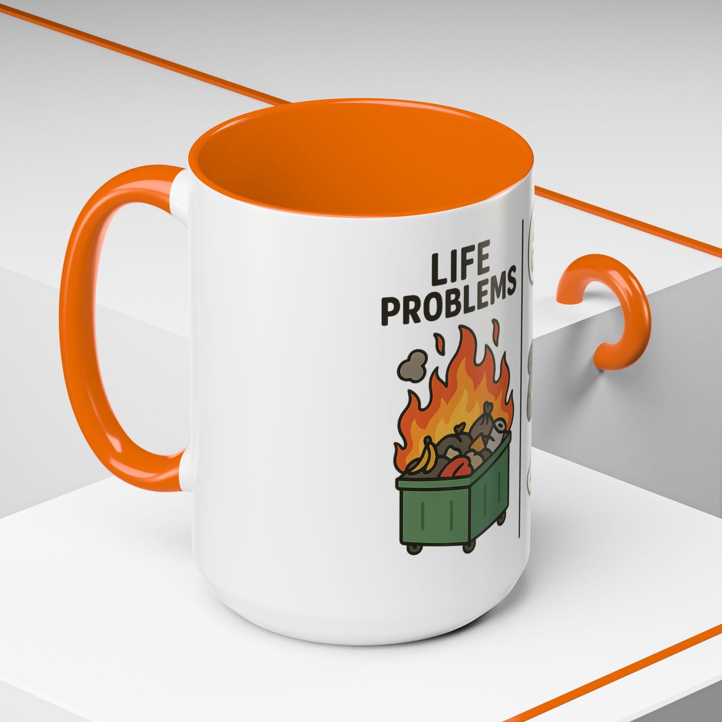 Life Problems? Let's Go Camping! Coffee Mug