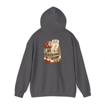 🎅 Ho Ho Hmmm... – Santa's RV Dilemma Hoodie