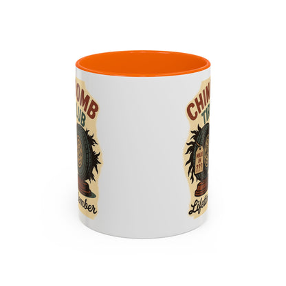 China Bomb Tire Club – “Lifetime Member” RV and Trailer Mug