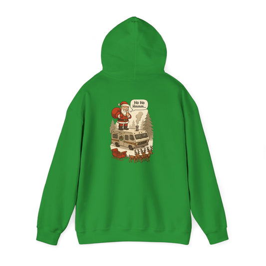 🎅 Ho Ho Hmmm... – Santa's RV Dilemma Hoodie