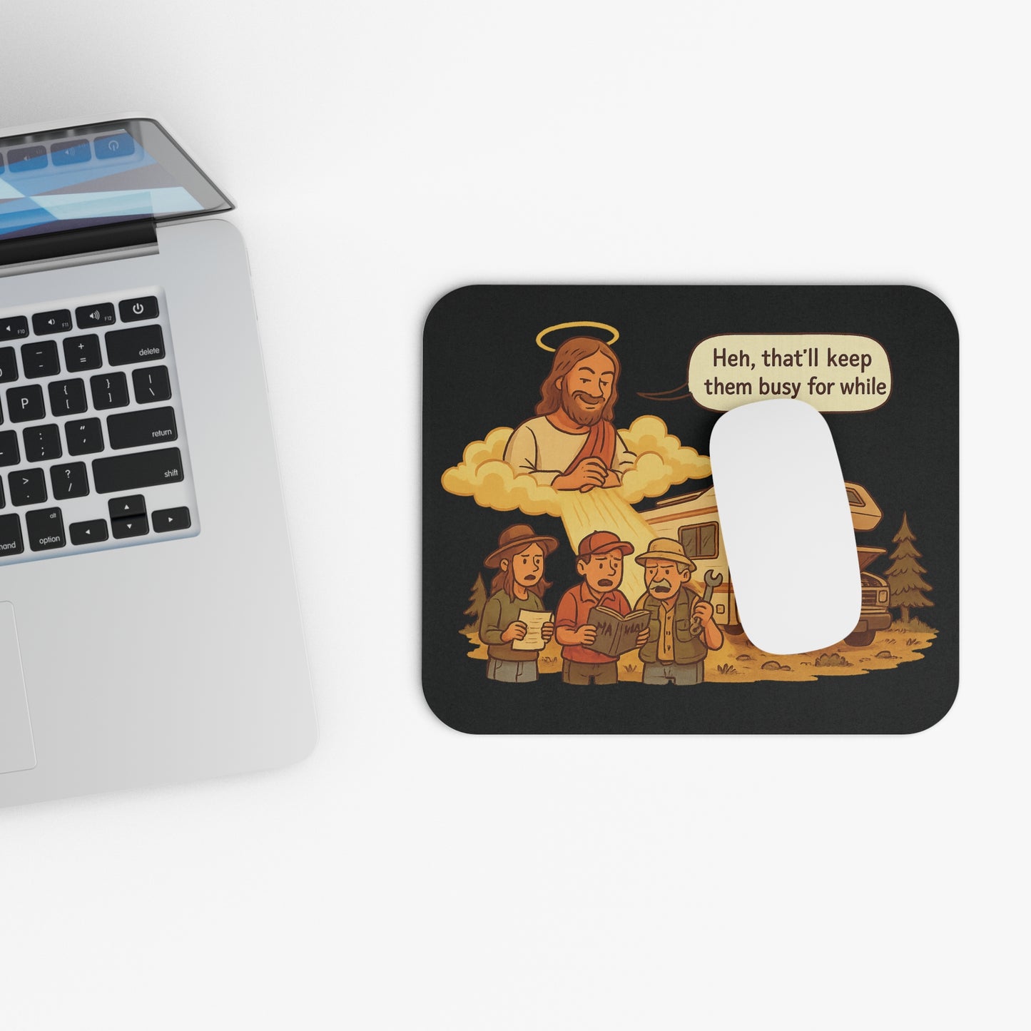 Divine Distraction – RV Breakdown Mousepad