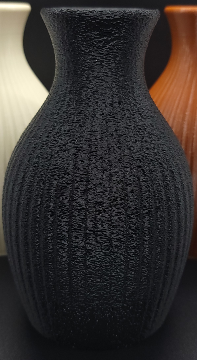 Classic 6" Ribbed Vase – Timeless Design, Custom Finish