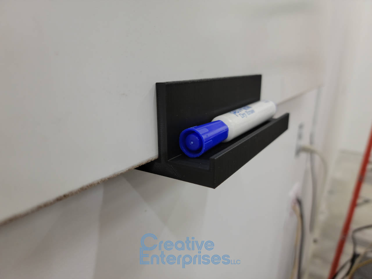 French Cleat Whiteboard Mounts with Marker Holder